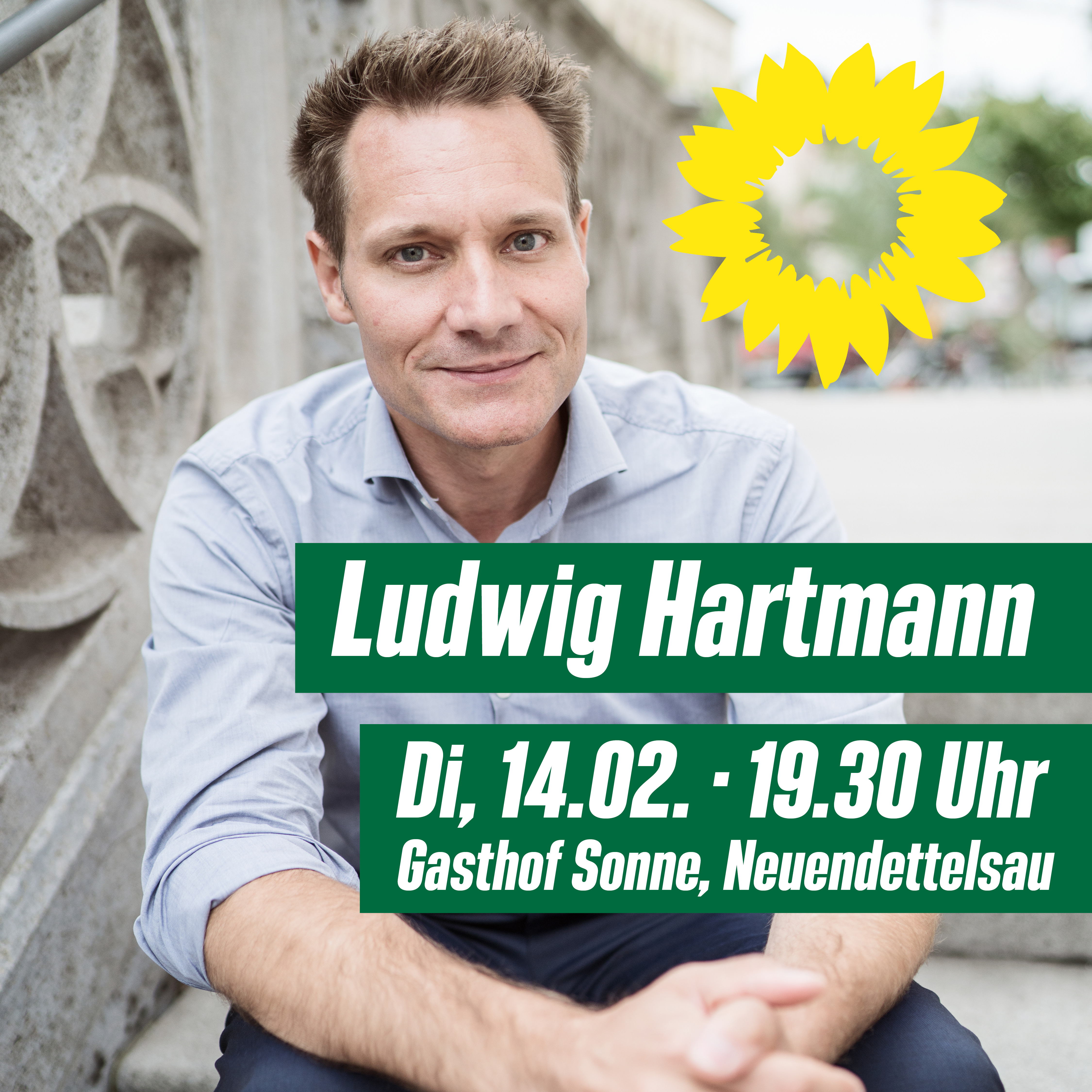 Diskussion mit Ludwig Hartmann - Fraktionsvorsitzender von BÜNDNIS 90/DIE GRÜNEN